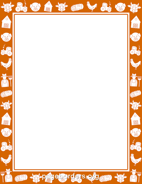 Free Farm Border Templates Including Printable Border Paper And Clip Art Versions. File Formats Include Gif, Jpg, Pdf, And Png. Vector Images Are Also Hdpng.com  - Farm Border, Transparent background PNG HD thumbnail