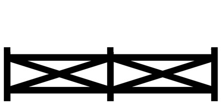Farm Livestock Fence installation VT, Farm Fence PNG Black And White - Free PNG
