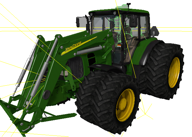 John Deere 6430 Full Pack For Fs 2015   Farming Simulator 2017 / 2015 | 15 / 17 Ls Mod - Farming Simulator, Transparent background PNG HD thumbnail