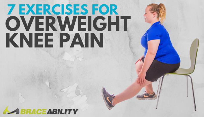 Are You Overweight With Knee Pain? Learn These 7 Easy Exercises Even Obese People Can - Fat Woman With Knee Pain, Transparent background PNG HD thumbnail