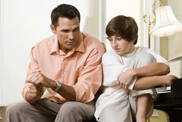 Dad Talking To Son About Marijuana - Father And Son Talking, Transparent background PNG HD thumbnail