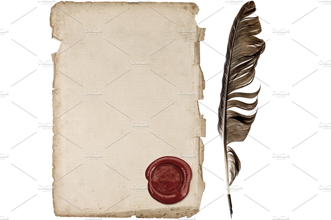 Feather Pen And Paper Png Hdpng.com 1160 - Feather Pen And Paper, Transparent background PNG HD thumbnail