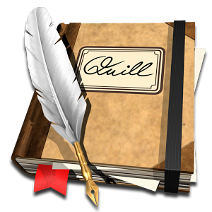 Quill - Feather Pen And Paper, Transparent background PNG HD thumbnail