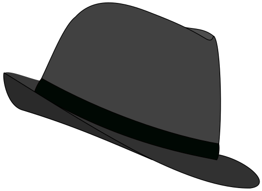 Fedora Hat Gray   /clothes/hats/fedora/fedora_2/fedora_Hat_Gray.png.html - Fedora Hat, Transparent background PNG HD thumbnail