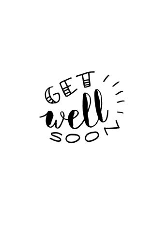 Get Well Soon, Baby! Hereu0027S The Free Download File For You To Print Out At Home, E.g. As A Postcard To Send To Someone In The Mail Or As A Print To Hdpng.com  - Feel Better Soon, Transparent background PNG HD thumbnail