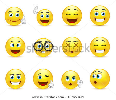 Vector Set   Smiley Faces Expressing Different Feelings - Feelings, Transparent background PNG HD thumbnail