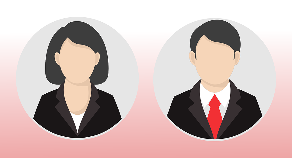 Male Female Icon Avatar Man Woman Person - Female And Male, Transparent background PNG HD thumbnail