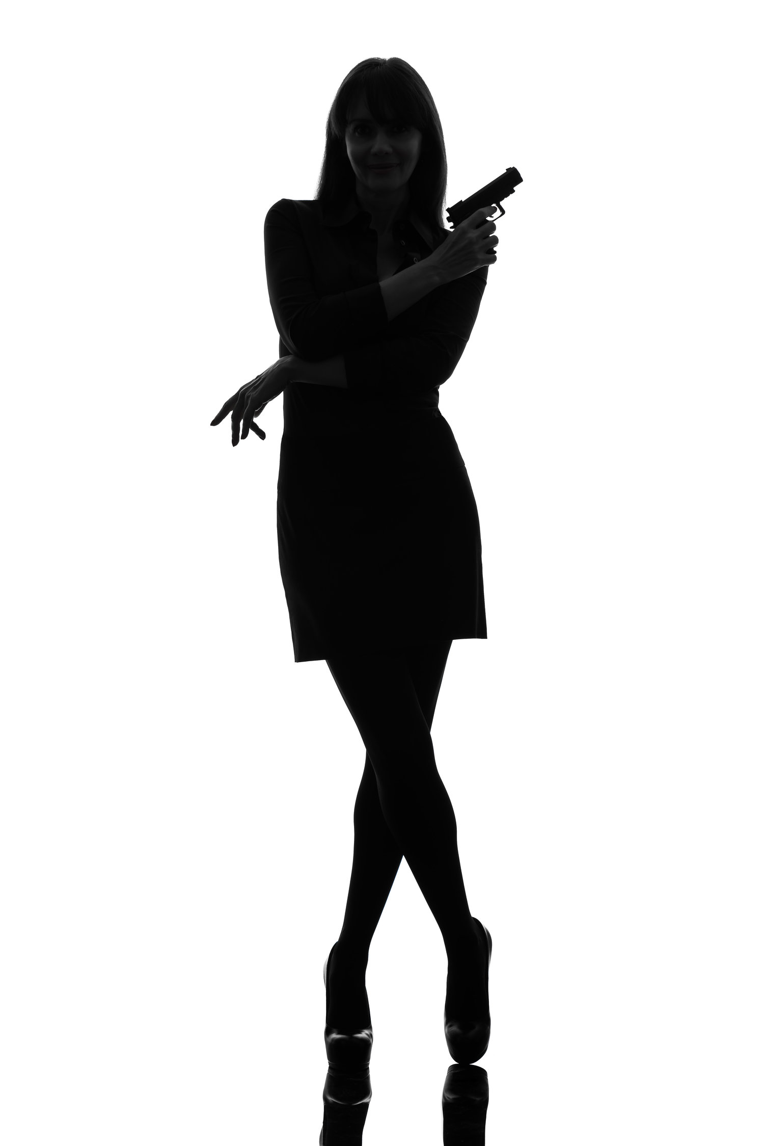 Secret Agent - Female Spy, Transparent background PNG HD thumbnail