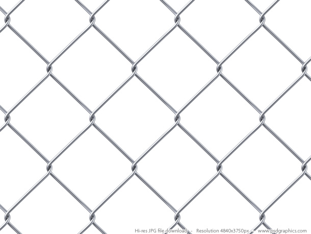Chainlink Fence - Fence, Transparent background PNG HD thumbnail