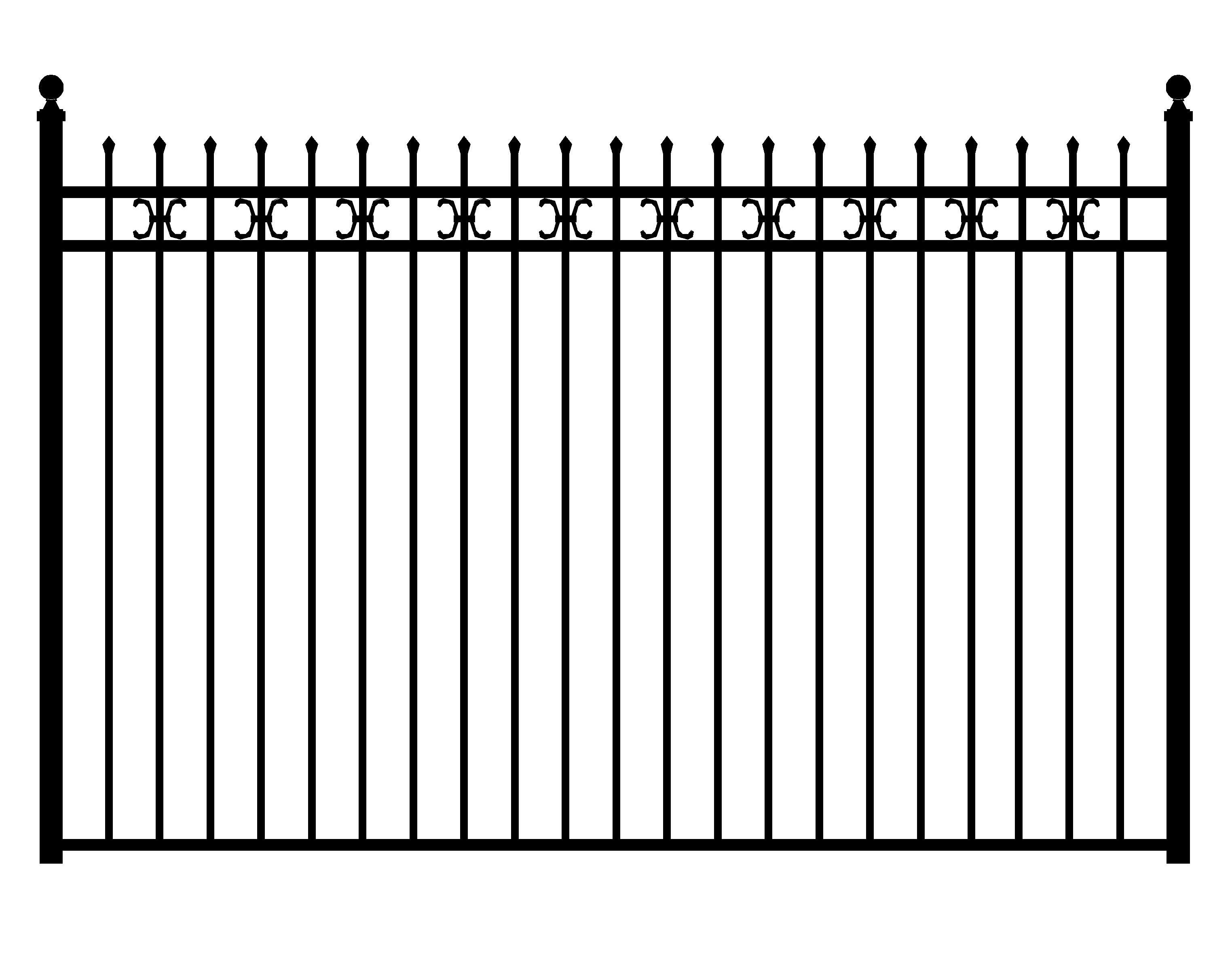 Iron Fence Png And Metal Fence Png Fence  - Fence, Transparent background PNG HD thumbnail