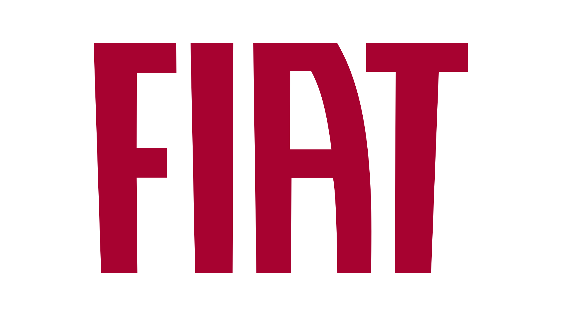 Fiat Text Logo 1920X1080 Hd Png - Fiat, Transparent background PNG HD thumbnail