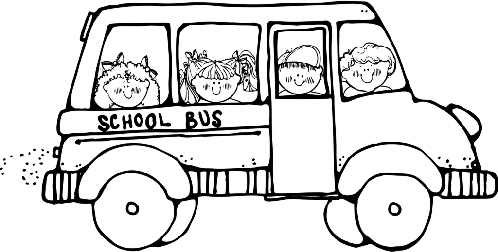 Black And White School Clipart · Fieldtrip Clipart Group - Field Trip Black And White, Transparent background PNG HD thumbnail