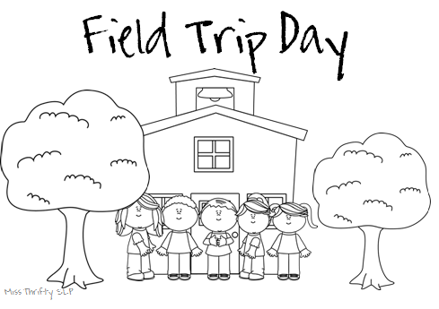 Field Trip PNG Black And White - First f, I Made A Co