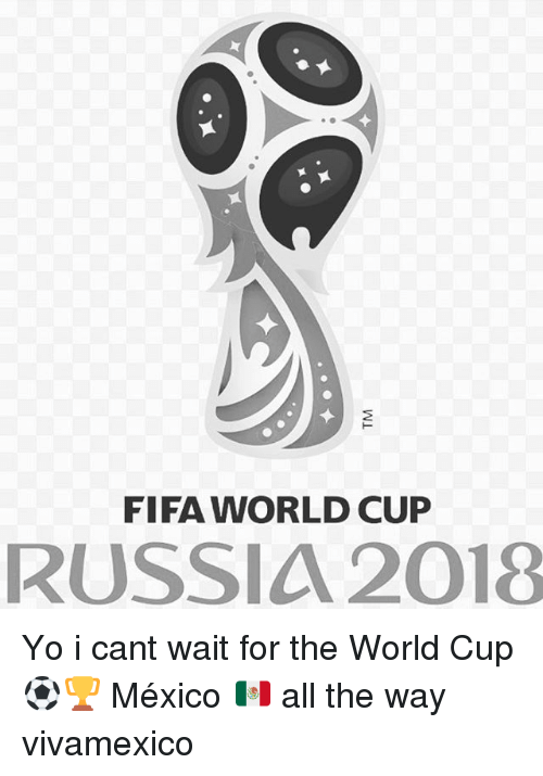Fifa, Memes, And Yo: Fifa World Cup Russia 2018 Yo I Cant Wait - Fifa World Cup 2018, Transparent background PNG HD thumbnail