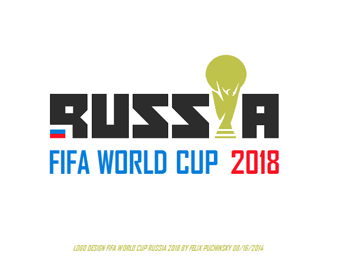 Another Simple Version On A Logo Entry For The Competition For Fifa World Cup Russia 2018 - Fifa World Cup 2018 Vector, Transparent background PNG HD thumbnail