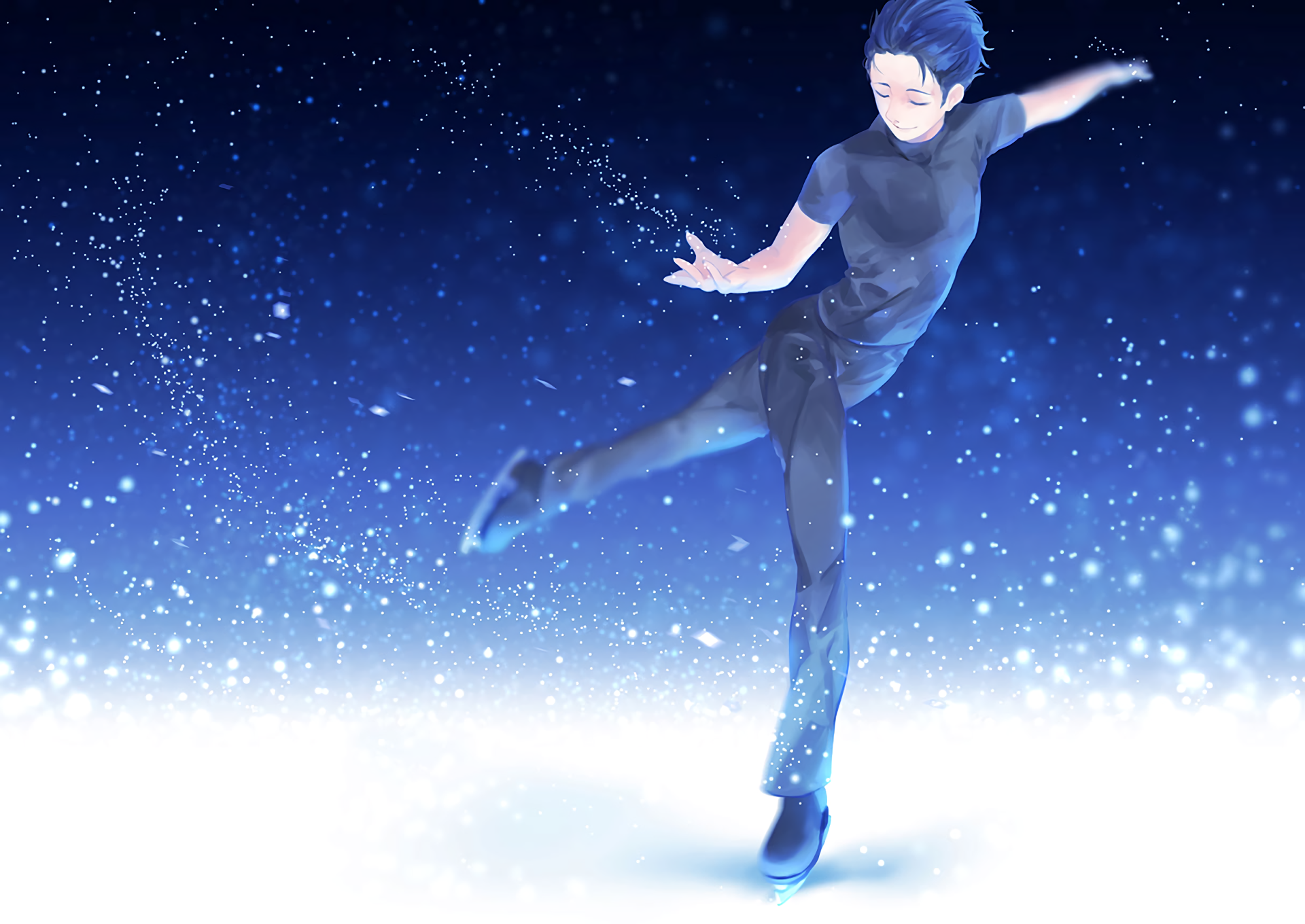 Anime   Yuri!!! On Ice Duvarkağıdı - Figure Skating, Transparent background PNG HD thumbnail
