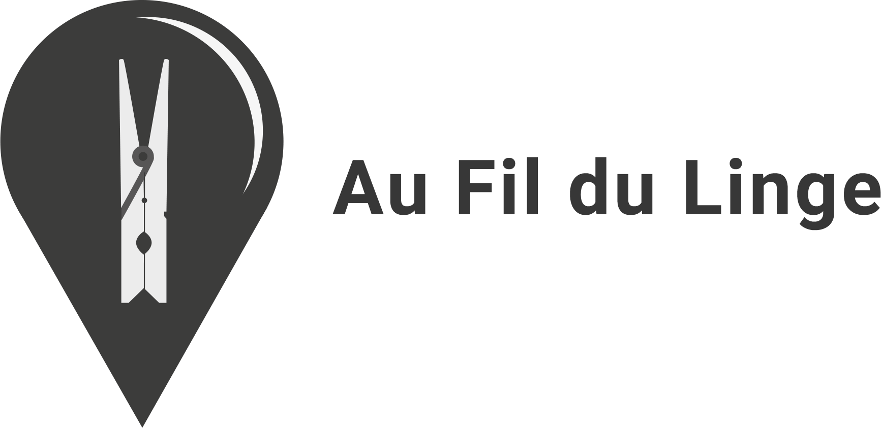 Logo Au Fil Du Linge - Fil A Linge, Transparent background PNG HD thumbnail