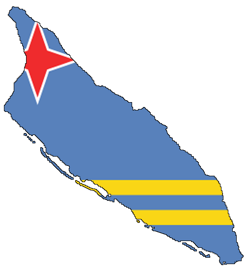 File:flag Map Of Aruba.png - Aruba, Transparent background PNG HD thumbnail