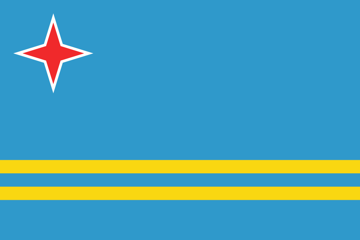 File:flag Of Aruba.png - Aruba, Transparent background PNG HD thumbnail