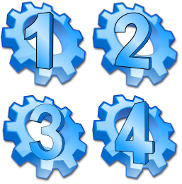 File:numbers On Gears.png - Numbers, Transparent background PNG HD thumbnail