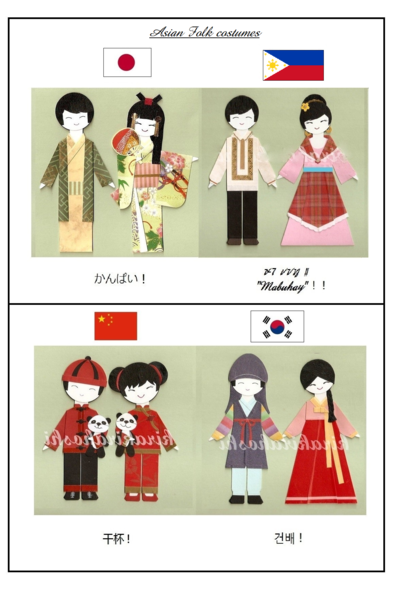 The Asian National Costumes, Kimono Of Japan, Barong And Barou0027T Saya Of The Philippines, The Qipao Of Manchuria (Later Forcibly Adopted By C. - Filipino Costume, Transparent background PNG HD thumbnail