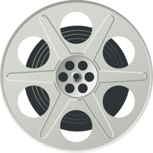 Movie Reel Clip Art - Film Reel, Transparent background PNG HD thumbnail