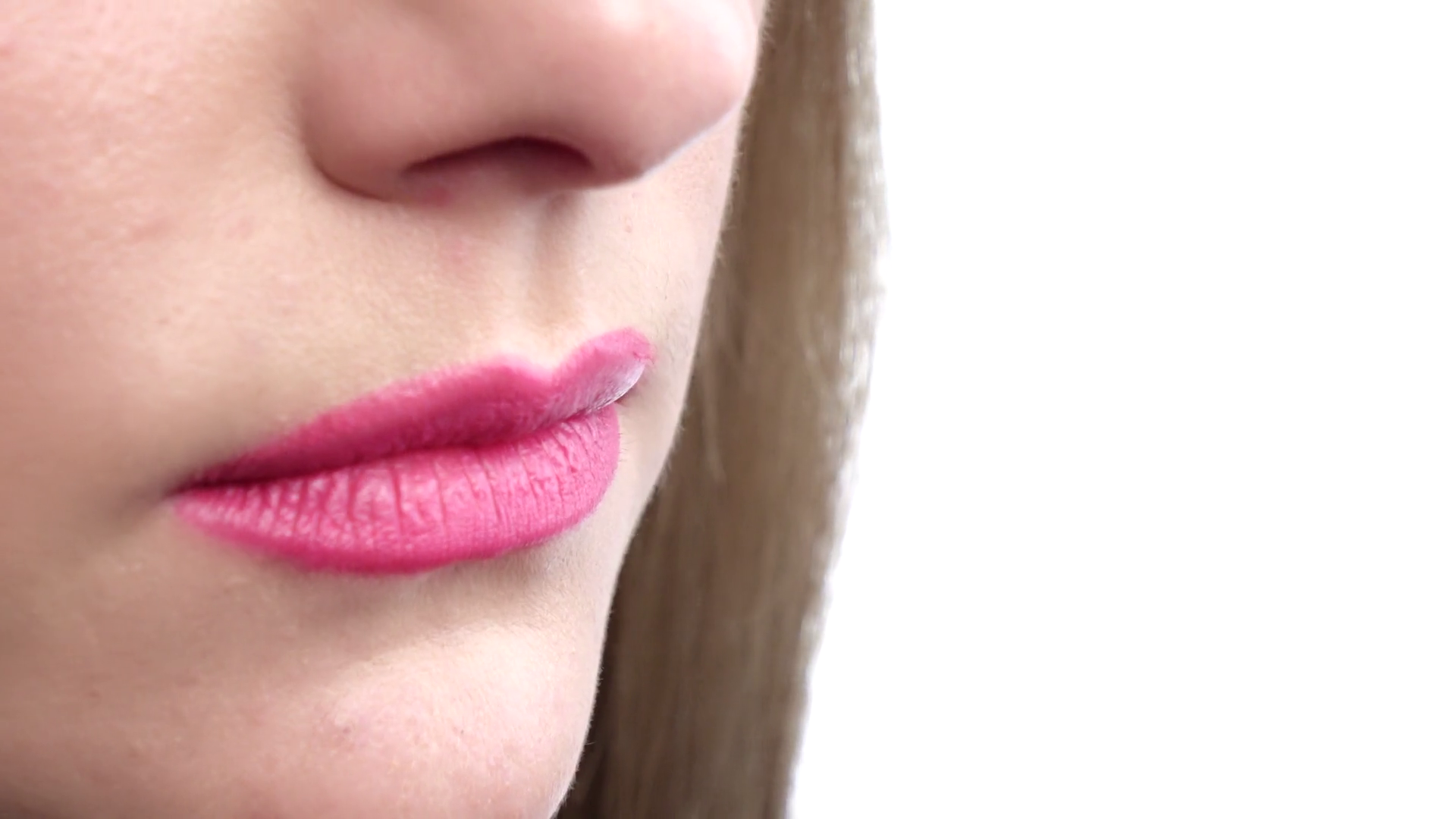 Finger On Lips   Silent Gesture. Woman Holding Her Finger To Her Lips In A Gesture For Silence. Closeup Stock Video Footage   Videoblocks - Finger On Lip, Transparent background PNG HD thumbnail