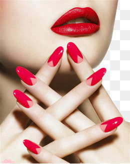 Nail Lips - Finger On Lip, Transparent background PNG HD thumbnail