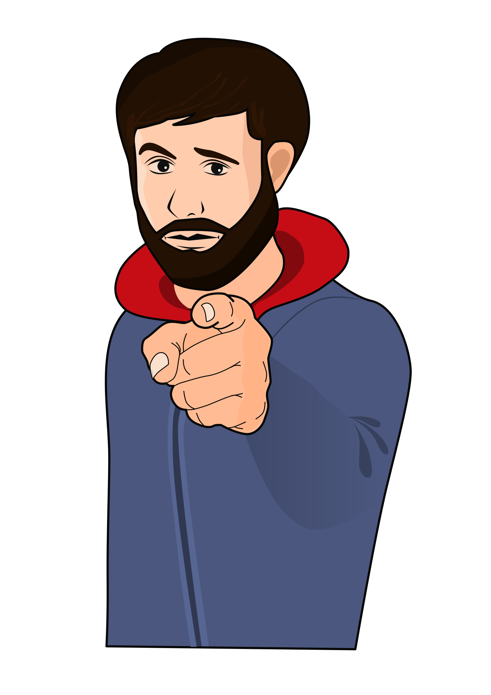 This Free Icons Png Design Of Guy Pointing A Finger Hdpng.com  - Finger Pointing At You, Transparent background PNG HD thumbnail