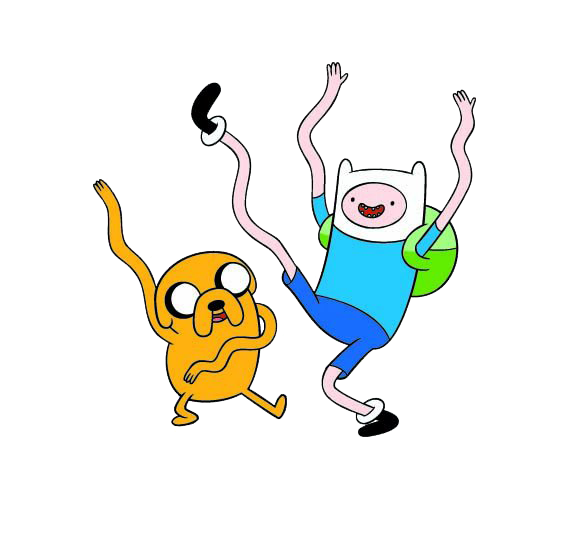 finn and jake by LazerSofa Pl