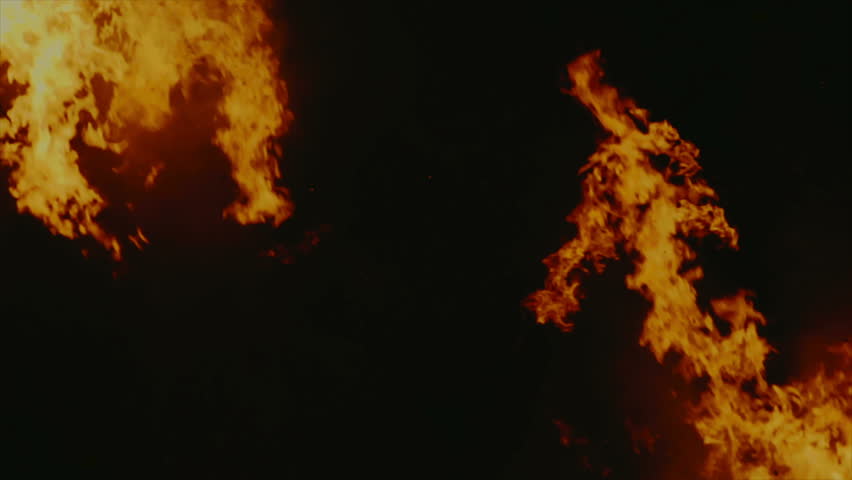 Mirrored Flames In Slow Motion   Hd Stock Video Clip - Fire Breathing Dragon, Transparent background PNG HD thumbnail