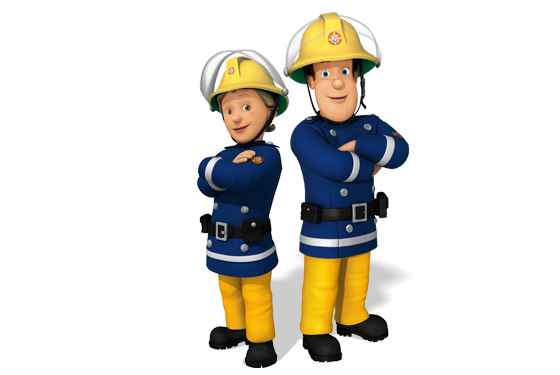 File:penny And Sam.png - Fireman, Transparent background PNG HD thumbnail