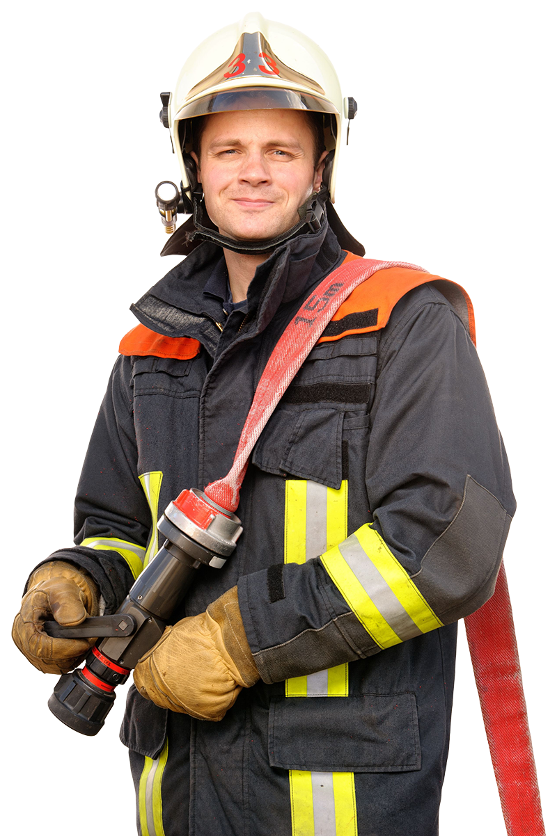 Firefighter Png - Fireman, Transparent background PNG HD thumbnail