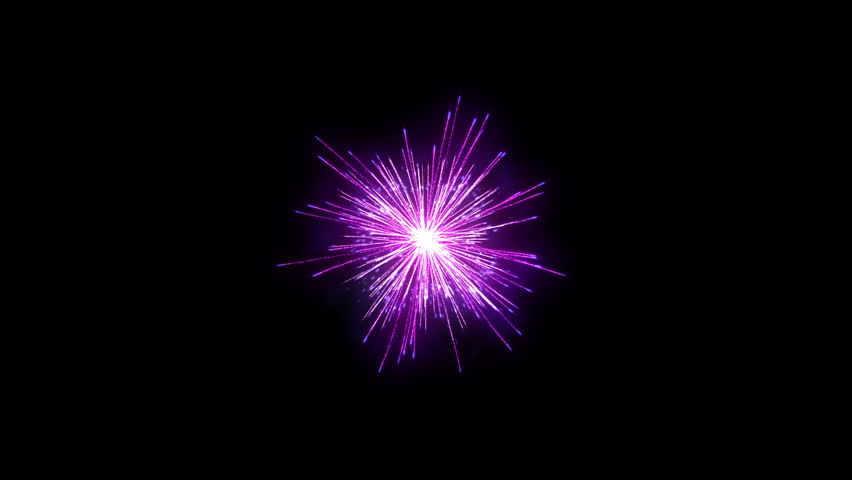 Fireworks Holiday Background, Against Black   Hd Stock Video Clip - Fireworks, Transparent background PNG HD thumbnail