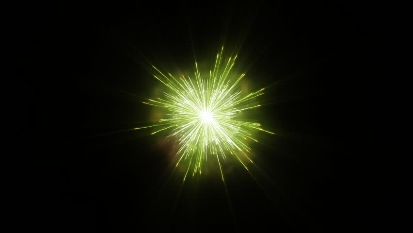 Green Fireworks Holiday Background, Alpha Png   Hd Stock Video Clip - Fireworks, Transparent background PNG HD thumbnail