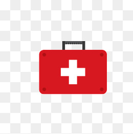 White shiny first aid kit HD 