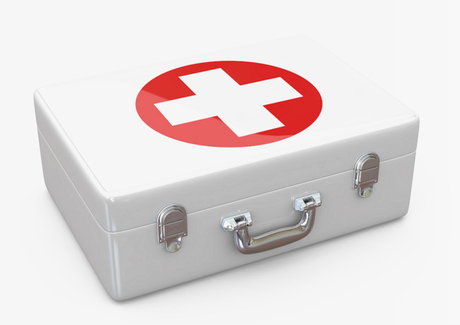 White Shiny First Aid Kit Hd Photographic Images, White First Aid Kit, White Background - First Aid Images, Transparent background PNG HD thumbnail