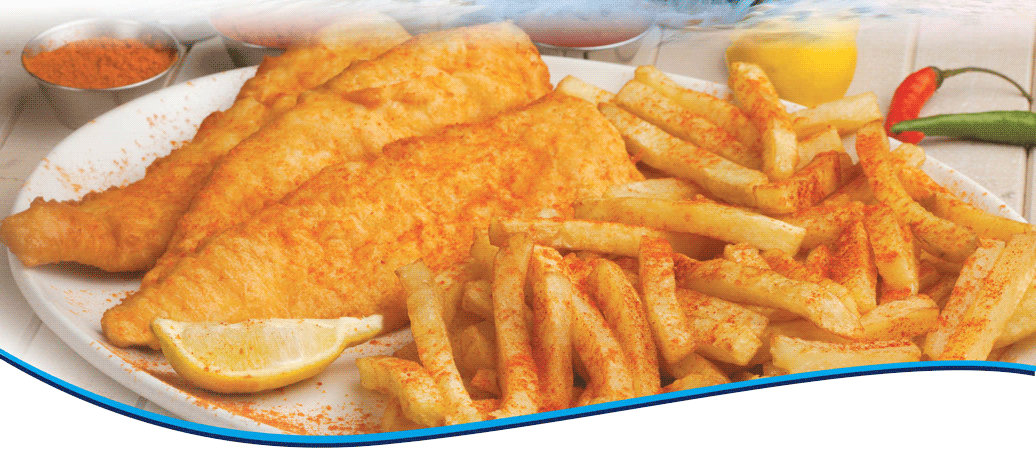 Menu - Fish And Chips, Transparent background PNG HD thumbnail