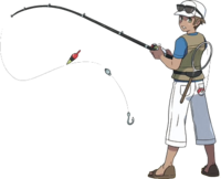 Fisherman PNG HD - Gold Silver Fisher.png