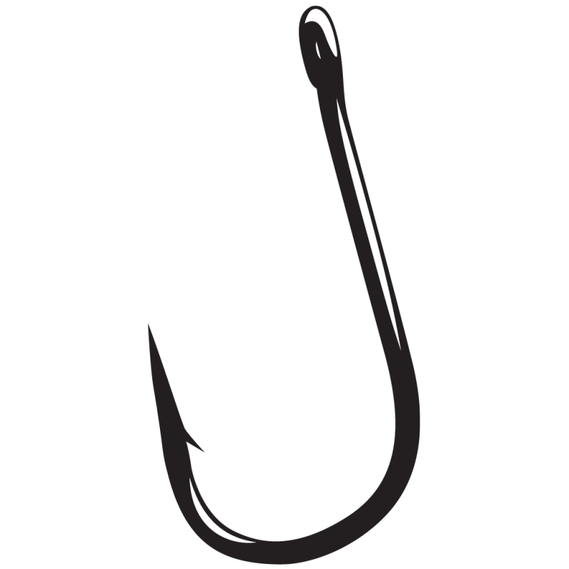 Siwash Hooks, Open Eye - Fishing Hook, Transparent background PNG HD thumbnail