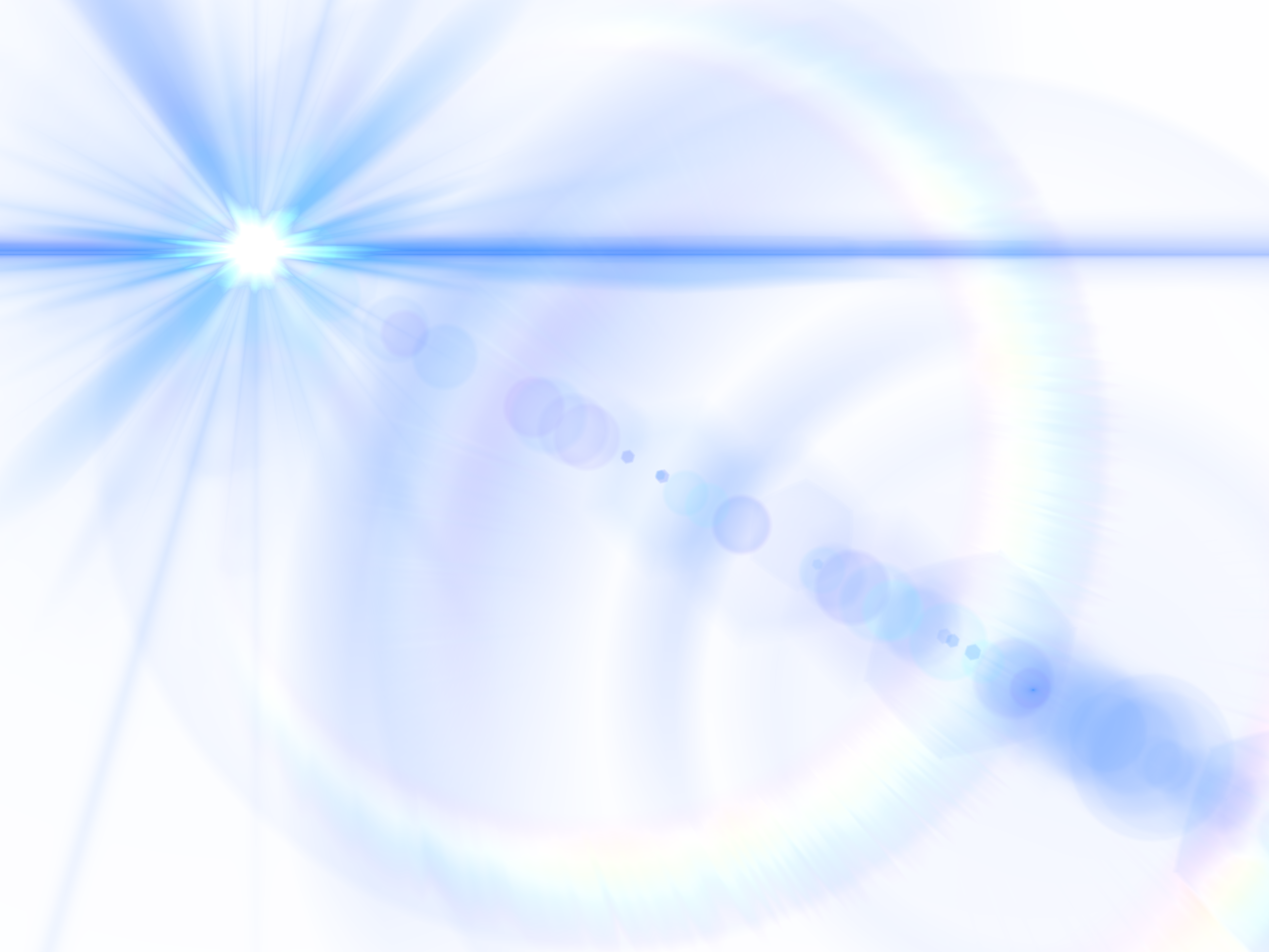 Small Rainbow Lens Flare