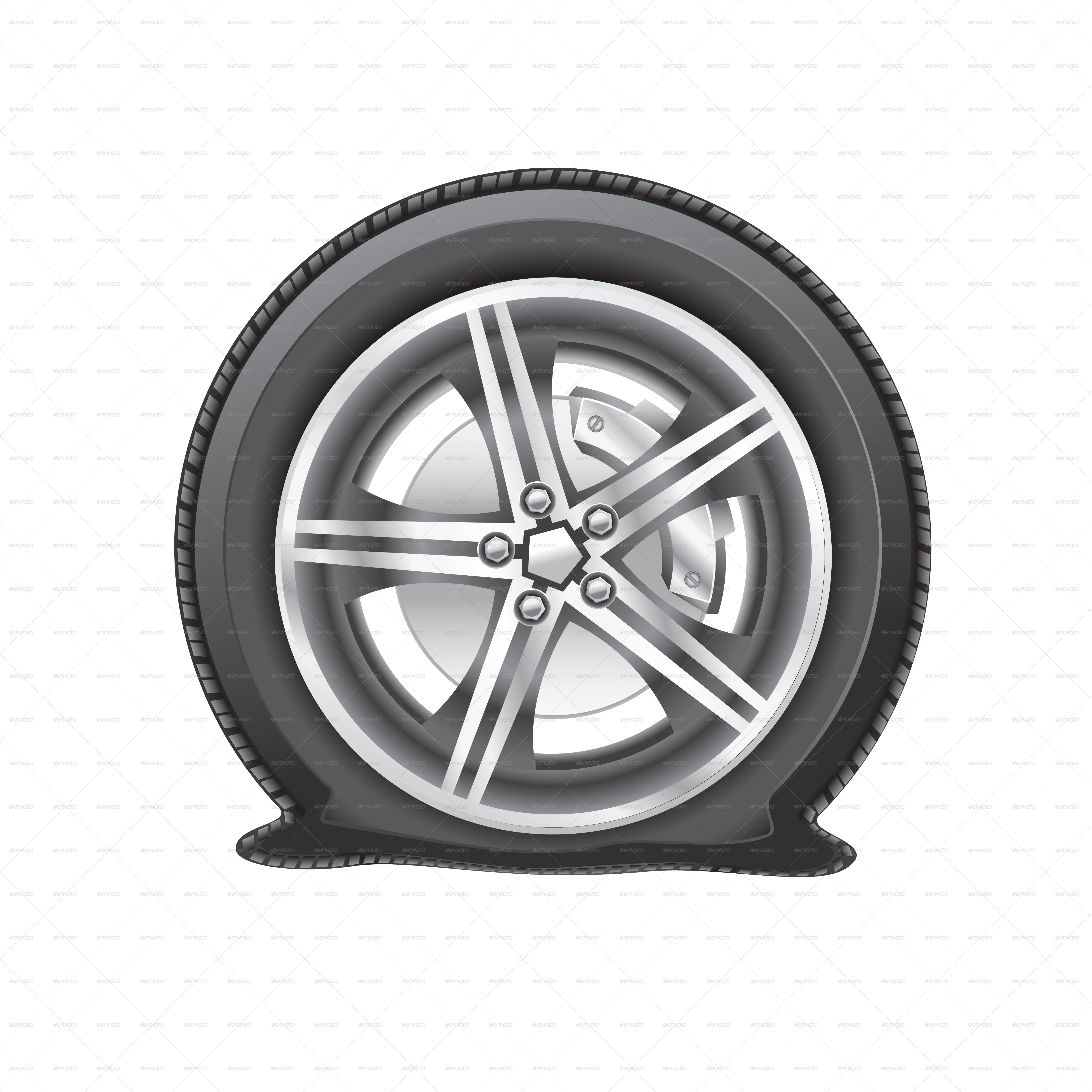 Flat Tyre Png - Car Wheel.jpg Car Wheel.png Flat Tire.jpg Hdpng.com , Transparent background PNG HD thumbnail