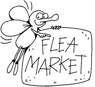 Bs1Nw Flea Market - Flea Market Black And White, Transparent background PNG HD thumbnail