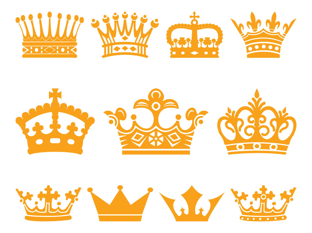 Free Queen Vectors - Fleur De Lis Crown, Transparent background PNG HD thumbnail