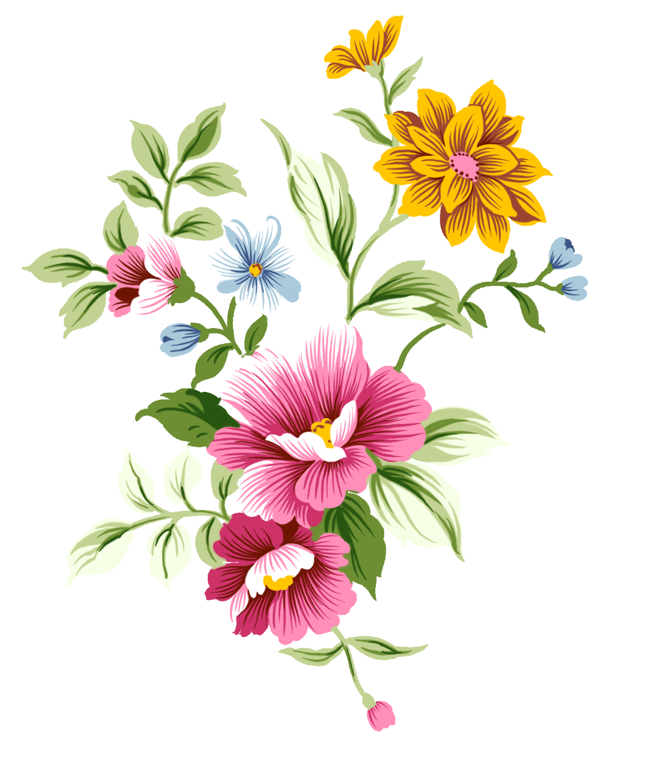 Flower Bouquet PNG Transparen