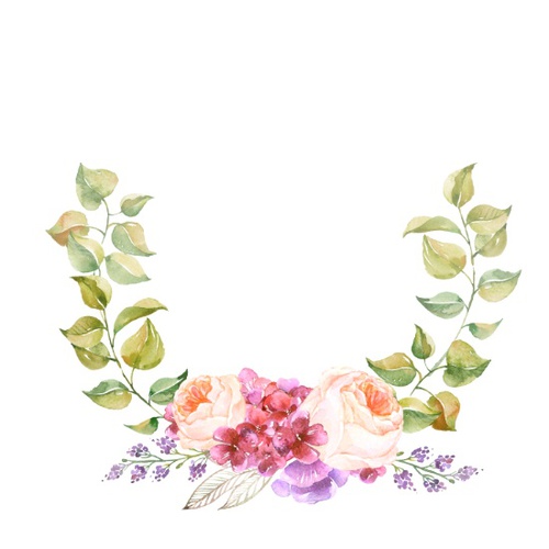 Flowers, Vintage, And Wreath Image - Flower Wreath, Transparent background PNG HD thumbnail