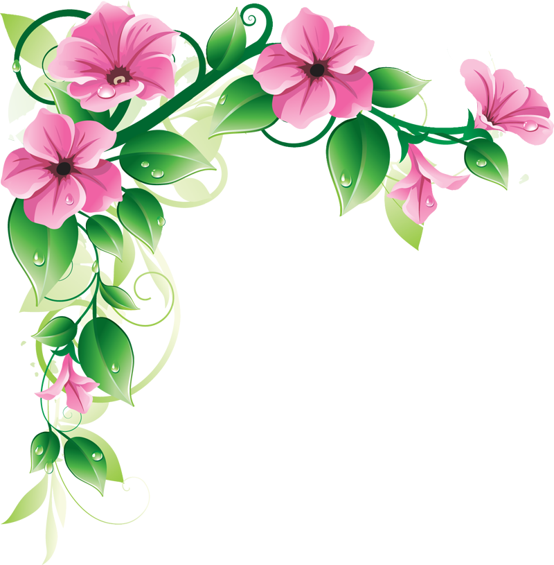 Flowers Borders High Quality Png Png Image - Flowers Borders, Transparent background PNG HD thumbnail