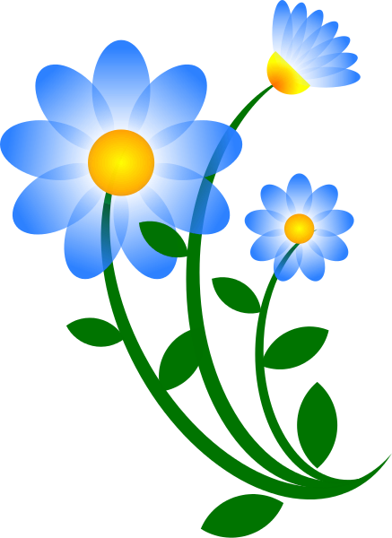 Flowers Color Png - Flower Blue Motif   /plants/flowers/colors/blue_Flower/flower_Blue_Motif.png .html, Transparent background PNG HD thumbnail