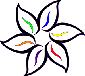 Multi Color Flower Clip Art - Flowers Color, Transparent background PNG HD thumbnail