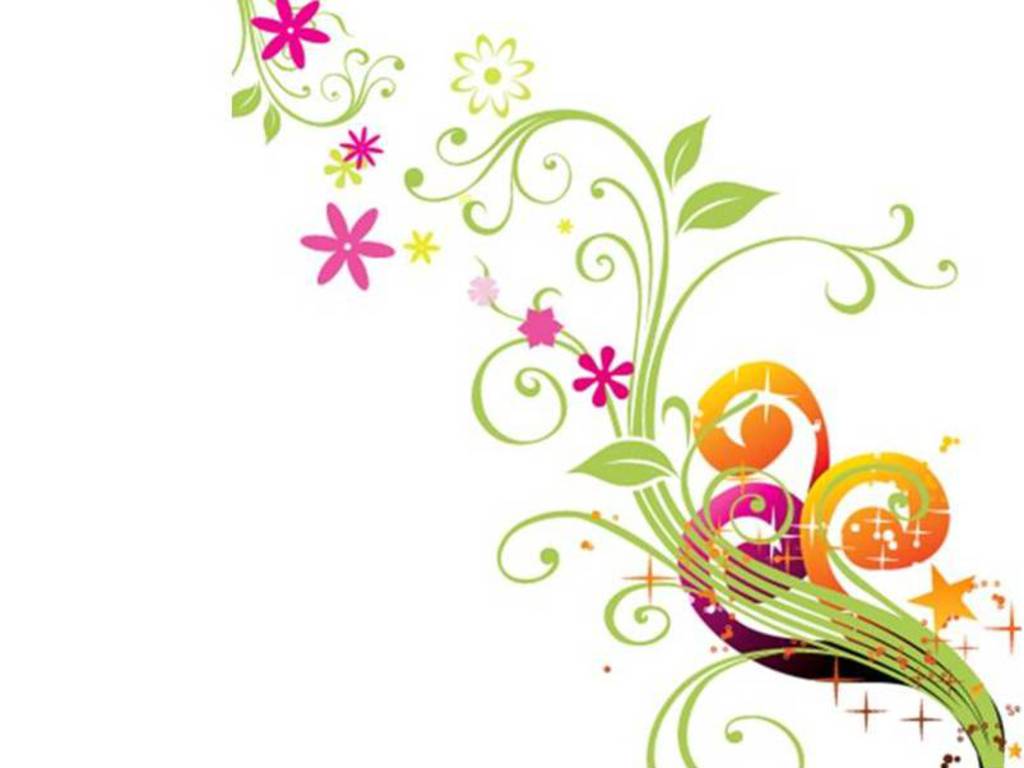 Floral Vector Wallpaper - Flowers Vectors, Transparent background PNG HD thumbnail